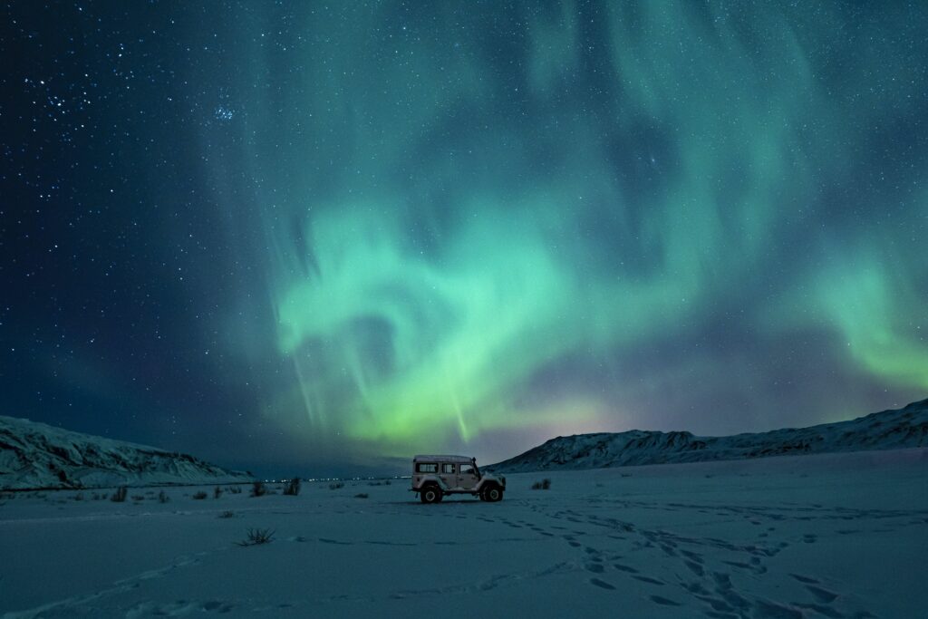 Upplev Northern Lights Tour i underbara Lappland